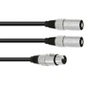Image de 30225206 xfmm Câble 30 XLR (F)/2 x XLR (M) 3 m