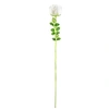 Image de Crystal rose, blanc, fleur artificielle, 81cm 12x