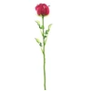 Image de Cristal rose, bordeaux, fleur artificielle, 81cm 12x