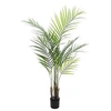 Image de Palmier d'arec à grandes feuilles, plante artificielle, 125cm