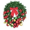 Image de Couronne de sapin premium, décorée, 90cm