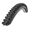 Image de Pneu vtt 26x2.10 tr schwalbe ice spiker pro tt noir a clou acier (54-559)