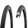Image de Schwalbe - Delta Cruiser Plus 28 Active - Pneu vélo ville Black / Reflex - 1.40