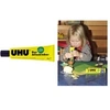Image de UHU - la colle universelle, sans solvant, 35 g tranparente, séchage rapide, lavable à 40 degrés -48295