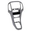 Image de Adaptateur de façade 2-din pour avec vide poche opel astra 2009 > gris titane