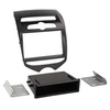 Image de Adaptateur de façade 2-din pour avec vide poche hyundai ix20 air conditionné