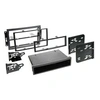 Image de Adaptateur de façade 2-din avec vide poche chrysler / jeep noir