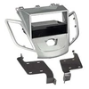 Image de Adaptateur de façade 2-din pour avec vide poche ford fiesta 2008 > gris
