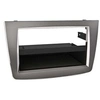 Image de Adaptateur de façade 2-din pour avec vide poche alfa romeo mito gris