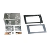 Image de Adaptateur de façade 2-din pour audi a4 (b6 / b7) / seat exeo anthracite