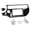 Image de Adaptateur de façade 2-din pour kia rio 03/2015 > noir piano