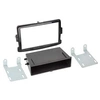 Image de Adaptateur de façade 2-din pour dacia / opel / renault noir piano