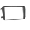 Image de Adaptateur de façade 2-din pour mercedes classe c / clk/ vito / viano noir