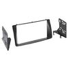 Image de Adaptateur de façade 2-din pour toyota corolla / corolla verso noir