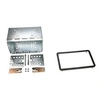 Image de Adaptateur de façade 2-din pour alfa 159 / brera / spider noir