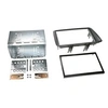 Image de Adaptateur de façade 2-din pour fiat panda 2003 > gris foncé