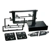Image de Adaptateur de façade 2-din pour avec vide poche mazda cx-9 2007 - 2009 noir