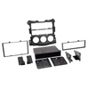 Image de Adaptateur de façade 2-din pour avec vide poche pour nissan 370z 2009 -> noir