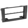 Image de Adaptateur de façade 2-din pour avec middle bar iveco daily noir