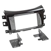 Image de Adaptateur de façade 2-din pour nissan navara (np300) 2016-> > noir piano