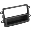 Image de Panneau 1-Din Avec Plateau De Rangement. Dacia Dokker/ Duster/ Lodgy 2012-2019 Couleur: Gris Foncé Acv 281250133