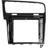 Image de Panneau 2-Din 10 Avec Compartiment De Rangement Pour Vw Golf 7 2012-2020 Noir Acv 3813201381 Volkswagen