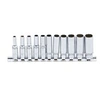 Image de Jeu de douilles douze pans longues - 6,3 mm - 11 pcs - 5251