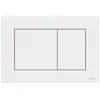 Image de Plaque de commande WC série NOW - Couleur : CHROME MAT TECE