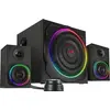 Image de SPEEDLINK GRAVITY CARBON RGB - Système de haut-parleur - pour PC - Canal 2.1 - sans fil - Bluetooth - 60 Watt (Totale)