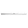Image de Règle plate aluminium 50 cm - aluminium - westcott