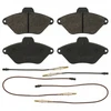 Image de Kit De Plaquettes De Frein, Frein À Disque 16415 Febi Febi 16415 Citroen