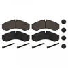 Image de Kit De Plaquettes De Frein, Frein À Disque 16704 Febi Febi 16704 Iveco