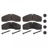 Image de Kit De Plaquettes De Frein, Frein À Disque 16706 Febi Febi 16706 Iveco;Mercedes-Benz