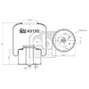 Image de Soufflets À Ressort, Suspension Pneumatique Febi 49198