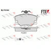 Image de Kit De Plaquettes De Frein, Frein À Disque Bl1151a4 Fte Fte Bl1151a4 Abarth;Alfa Romeo;Autobianchi;Fiat;Lancia