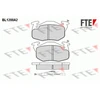 Image de Kit De Plaquettes De Frein, Frein À Disque Bl1200a2 Fte Fte Bl1200a2 Peugeot;Renault