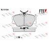 Image de Kit De Plaquettes De Frein, Frein À Disque Bl1212a4 Fte Fte Bl1212a4 Mercedes-Benz