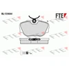 Image de Kit De Plaquettes De Frein, Frein À Disque Bl1256a4 Fte Fte Bl1256a4 Bmw