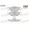 Image de Kit De Plaquettes De Frein, Frein À Disque Bl1440a2 Fte Fte Bl1440a2 Volkswagen