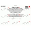 Image de Kit De Plaquettes De Frein, Frein À Disque Bl1482a2 Fte Fte Bl1482a2 Citroen;Fiat;Peugeot
