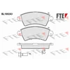 Image de Kit De Plaquettes De Frein, Frein À Disque Bl1892a3 Fte Fte Bl1892a3 Peugeot