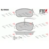 Image de Kit De Plaquettes De Frein, Frein À Disque Bl1894a4 Fte Fte Bl1894a4 Citroen;Fiat;Lancia;Peugeot