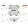 Image de Kit De Plaquettes De Frein, Frein À Disque Bl1876a4 Fte Fte Bl1876a4 Opel;Suzuki;Vauxhall
