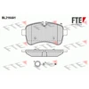 Image de Kit De Plaquettes De Frein, Frein À Disque Bl2164a1 Fte Fte Bl2164a1 Iveco