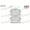 Image de Kit De Plaquettes De Frein, Frein À Disque Bl2172a1 Fte Fte Bl2172a1 Nissan;Opel;Renault;Vauxhall