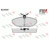 Image de Kit De Plaquettes De Frein, Frein À Disque Bl2455a1 Fte Fte Bl2455a1 Jaguar;Lincoln