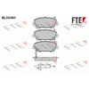 Image de Kit De Plaquettes De Frein, Frein À Disque Bl2524a1 Fte Fte Bl2524a1 Honda