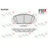 Image de Kit De Plaquettes De Frein, Frein À Disque Bl2610a1 Fte Fte Bl2610a1 Toyota