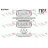 Image de Kit De Plaquettes De Frein, Frein À Disque Bl2760a1 Fte Fte Bl2760a1 Dacia;Renault;Smart