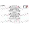 Image de Kit De Plaquettes De Frein, Frein À Disque Bl2770a1 Fte Fte Bl2770a1 Citroen;Peugeot